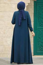  İndigo Blue Islamic Clothing Turkish Abaya 63001IM - 5