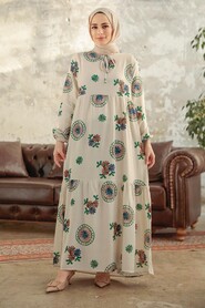  İndigo Blue Long Dress 17512IM - 1