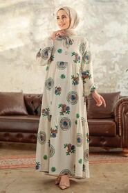  İndigo Blue Long Dress 17512IM - 2