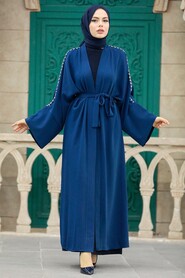  İndigo Blue Modest Abaya 362100IM - 2