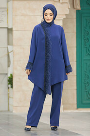  İndigo Blue Modest Dual Suit 40025IM - 2