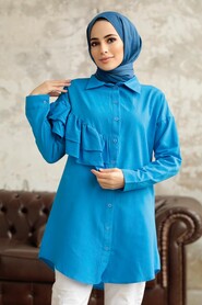  İndigo Blue Modest Tunic 11191IM - 2