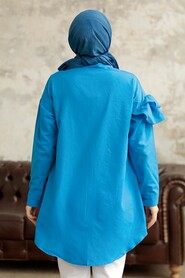  İndigo Blue Modest Tunic 11191IM - 3