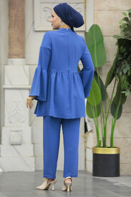  İndigo Blue Muslim Dual Suit 6250IM - 3