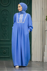  İndigo Blue Women Dress 89531IM - 2