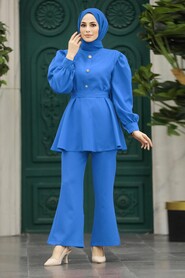  İndigo Blue Women Dual Suit 5891IM - NEVA STYLE