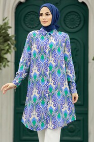  İndigo Blue Women Tunic 11621IM - 2
