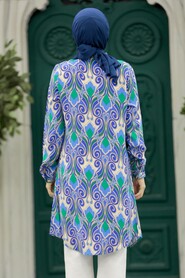  İndigo Blue Women Tunic 11621IM - 3