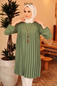  Khaki Hijab For Women Tunic 40502HK - 2