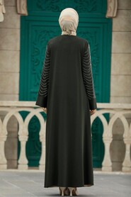  Khaki Hijab For Women Turkish Abaya 352000HK - 4
