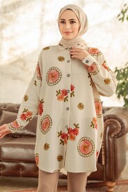  Khaki Hijab Tunic 11305HK - 2