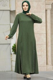  Khaki Modest Dual Suit 21021HK - 1