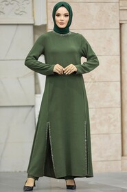  Khaki Modest Dual Suit 21021HK - 2