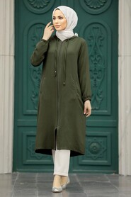  Khaki Women Coat 539HK 