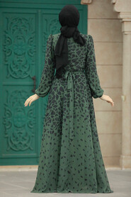 Khaki Women Dress 39461HK - 3
