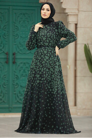  Khaki Women Dress 39462HK - 2