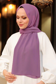  Lavander Islamic Clothing Shawl 7475LV - NEVA STYLE