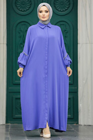  Lavander Modest Dress 1905LV - 1