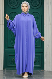  Lavander Modest Dress 1905LV - 3