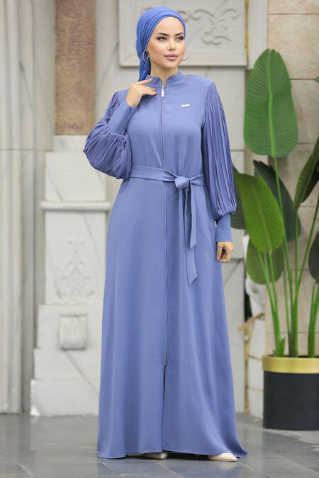  Lavender Dubai Abaya 20079LV - NEVA STYLE
