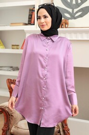  Light Lila Hijab Tunic 5705ALILA - NEVA STYLE