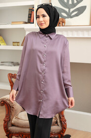  Lila Hijab Tunic 5705LILA - 1