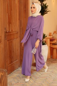  Lila Hjab Overalls 5714LILA - 1