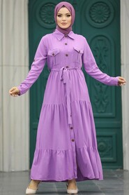  Lila Long Sleeve Dress 40971LILA - 2