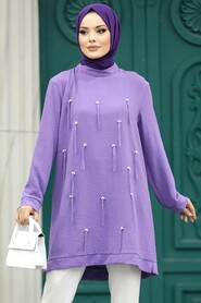  Lila Modest Tunic 21032LILA - 2