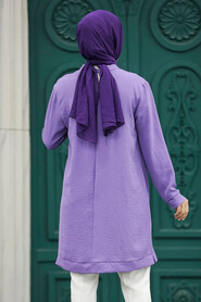  Lila Modest Tunic 21032LILA - 3