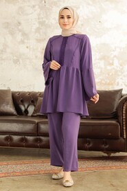  Lila Muslim Dual Suit 6250LILA - 1