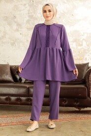  Lila Muslim Dual Suit 6250LILA - 2