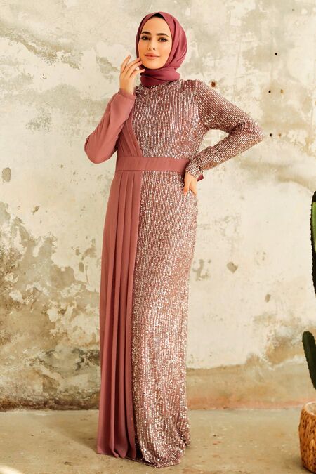 green emerald velvet dress Rose gold sequins cape prom dress 2024,cape sleeves prom dresses for M –  Anna's Couture Dresses main image 1