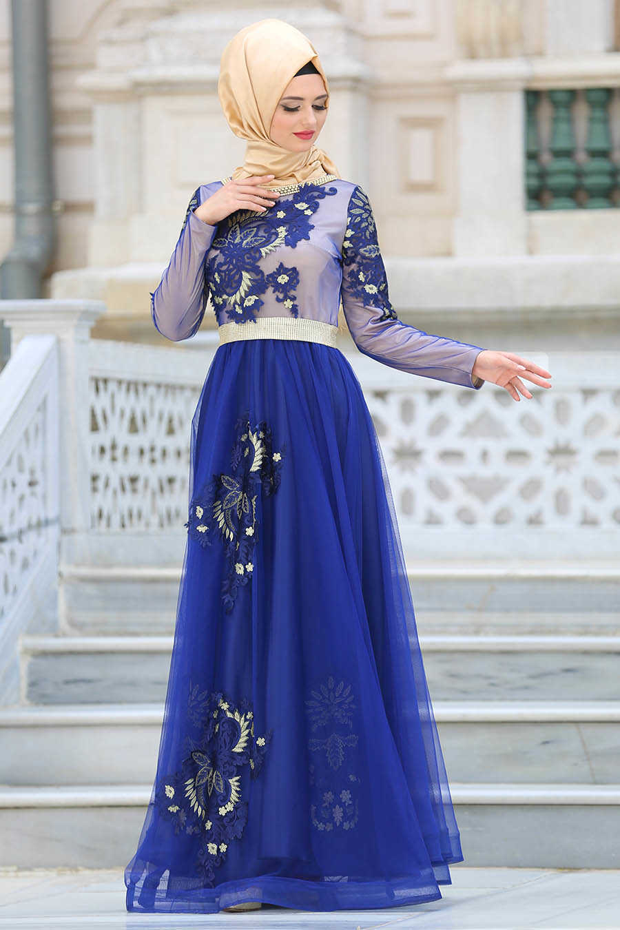 Buy BINIATWomen Maxi Dress Plain Abaya Islamic Burkha Kaftan Faa Jilbab  Jersey Abayas Dubai East Middle Long Sleeve Gowns Online at desertcartINDIA