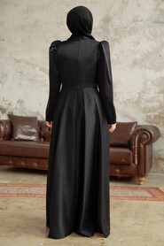  Luxorious Black Islamic Evening Dress 3915S - 3