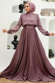  Luxorious Lila Hijab Engagement Dress 3378LILA - 1
