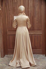  Luxury Gold Islamic Dresss 22351GOLD - 3