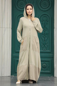 Neva Style - Mink Dubai Abaya 20130V - 3