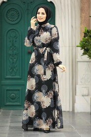  Mink Hijab Maxi Dress 279323V - 2