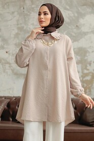  Mink Hijab Shirt 1114V - 1