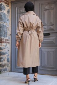  Mink Hijab Trench Coat 639V - 3