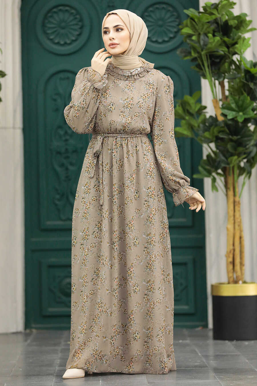 2023 Evening Dress Prayer Muslim Abaya Women's Dress Turkish Indian Abaya  Arab Embroidered Chiffon Party Gown Dress - AliExpress
