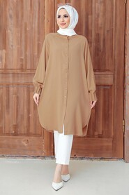  Mink Hijab Turkish Tunic 6312V - NEVA STYLE