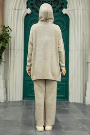  Mink Knitwear Muslim Dual Suit 10032V - 2