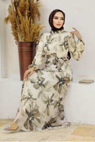  Mink Long Dress for Muslim Ladies 279322V - 3