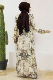  Mink Long Dress for Muslim Ladies 279322V - 4