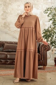  Mink Muslim Dress 5856V - 2