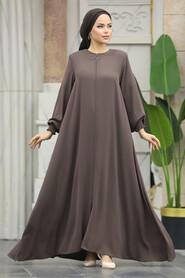  Mink Plus Size Abaya 622V - 2