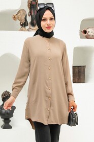  Mink Plus Size Tunic 1148V - NEVA STYLE
