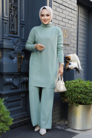  Mint High Quality Knitwear Dual Suit 3413MINT - 2